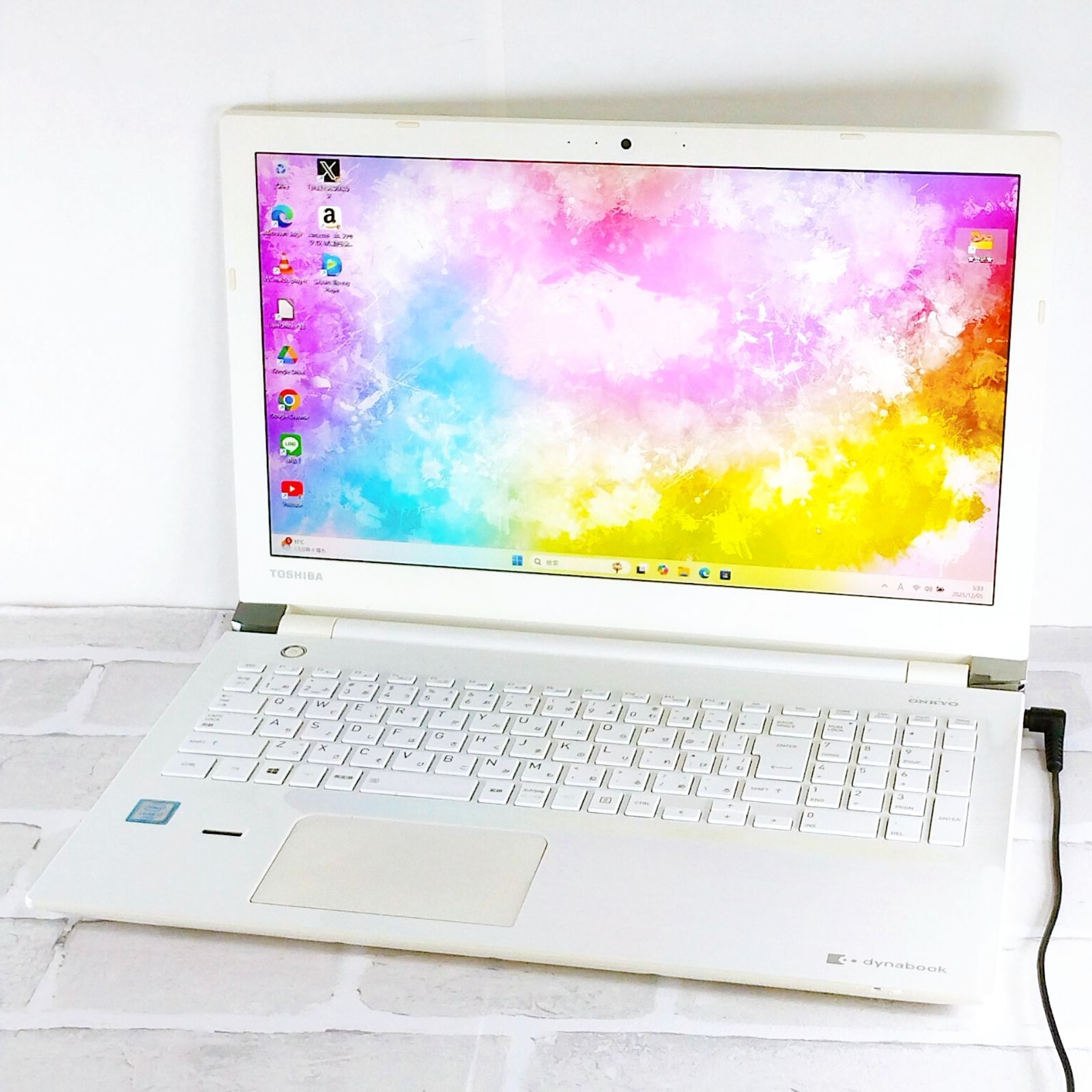 爆速SSD 512GB 高性能Corei7 Blu-ray 最新Windows11 TOSHIBA dynabook