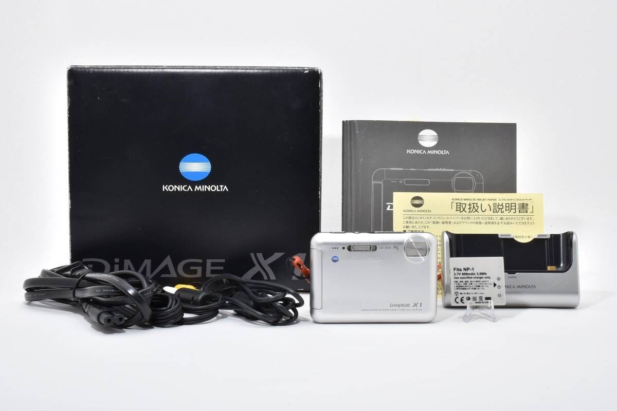☆極上品☆KONICA MINOLTA DIMAGE X1 《元箱・説明書付き》 #3881W2116