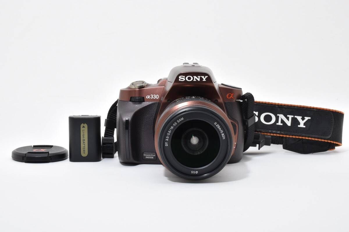 ☆極上品☆《ショット回数4,256回》ソニー SONY α330 DSLR-A330