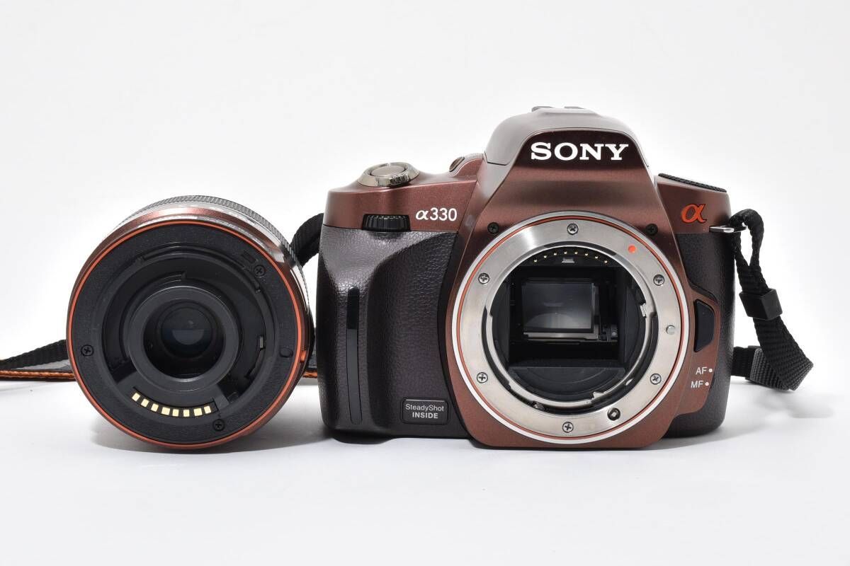 極上　SONY α330 デジタル一眼レフ カメラ18~55F3.5レン SONY一眼レフα330 Sony Alpha A330 Digital SLR with 18-55mm Lens