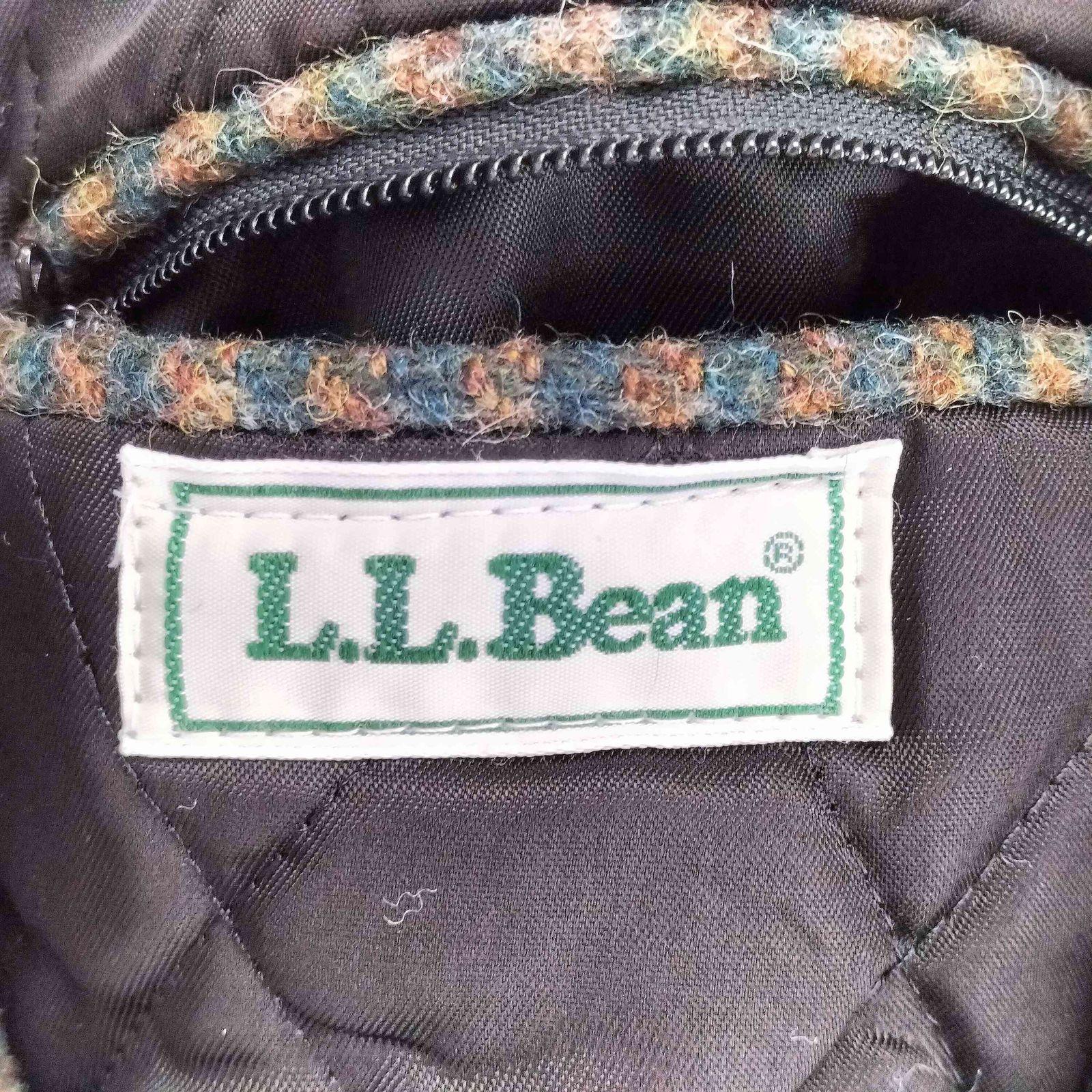 エルエルビーン L.L.Bean 80s ツイードシンサレート中綿テーラード 