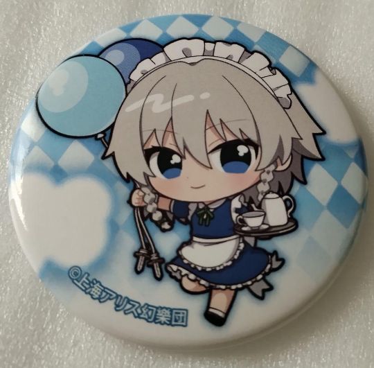 e➕東方Project➕ 十六夜咲夜 ウェイトレス 缶バッジ - メルカリ