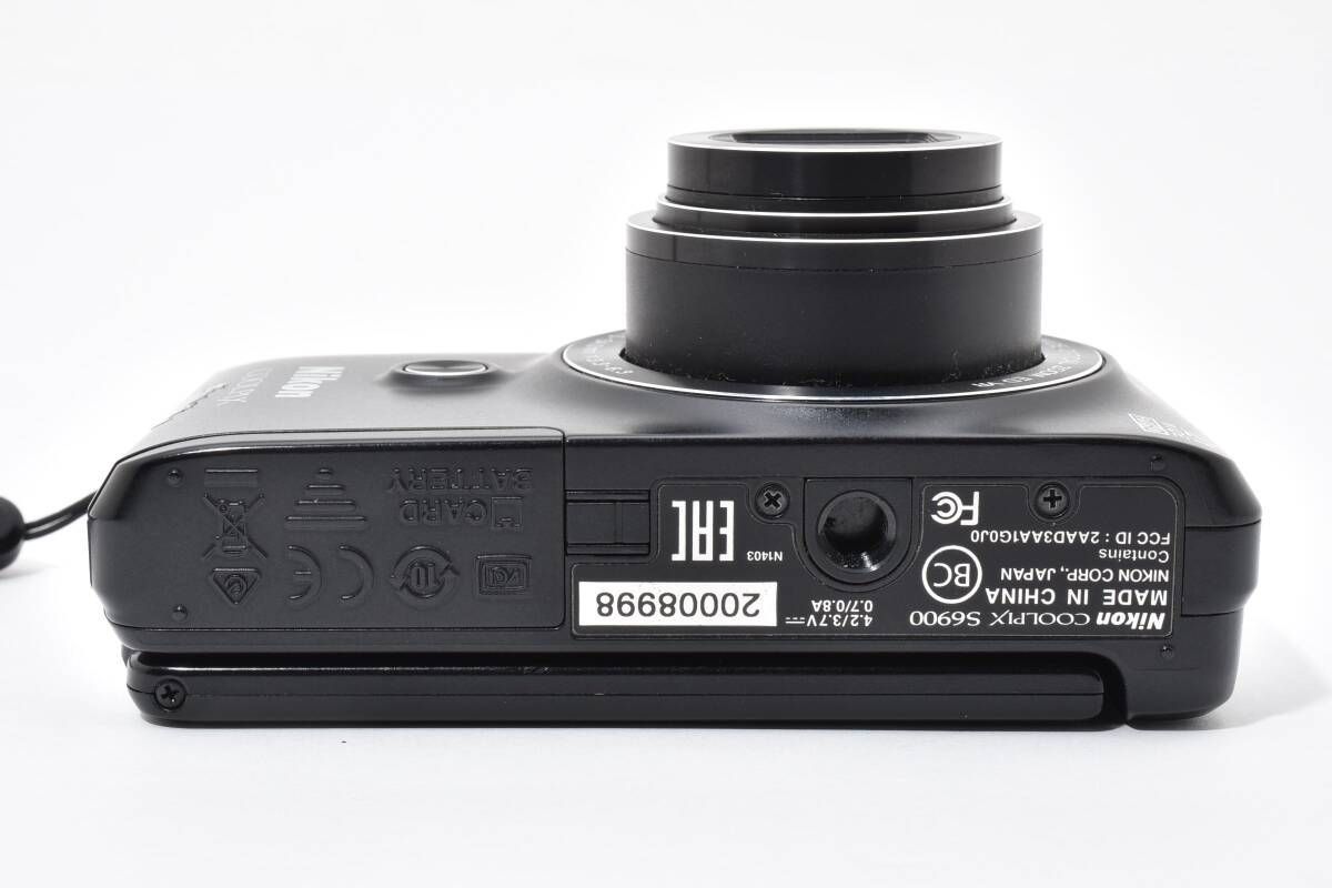☆良品☆Nikon ニコン COOLPIX S6900 ブラック コンパクトデジタル
