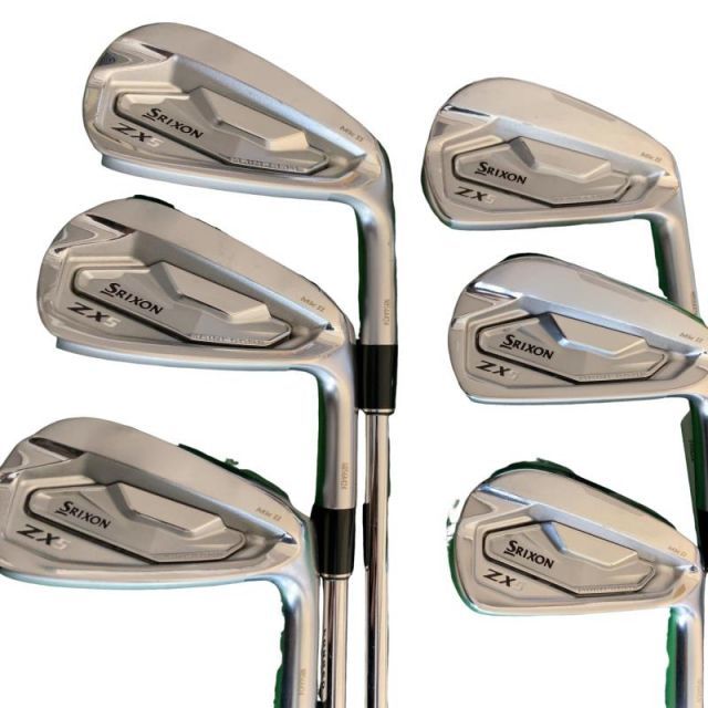 中古】 ダンロップ SRIXON ZX5 Mk II 6S アイアンセット IR 純正特注