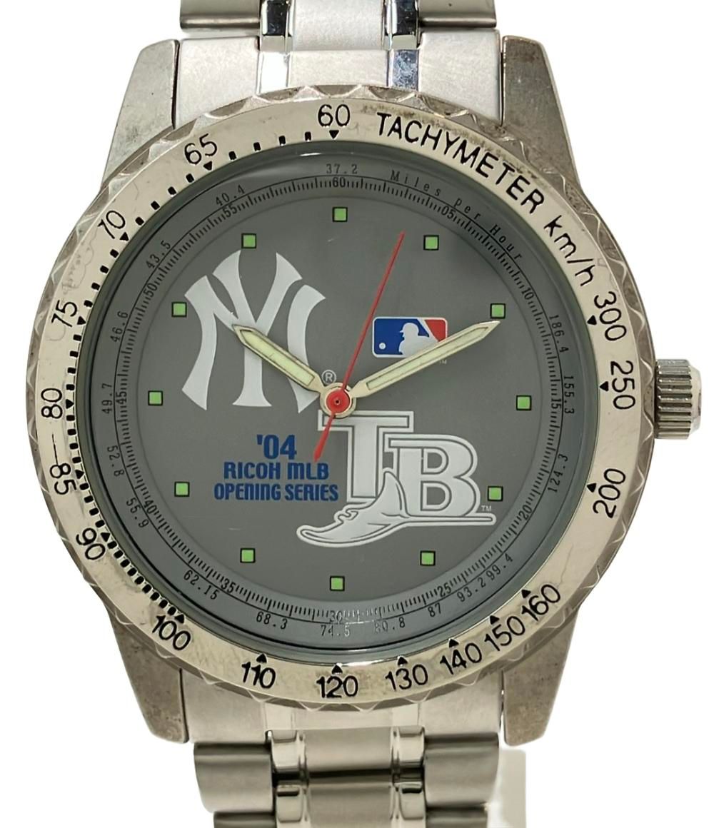 リコー 腕時計 2004年MLB開幕戦記念 クオーツ グレー メンズ RICOH