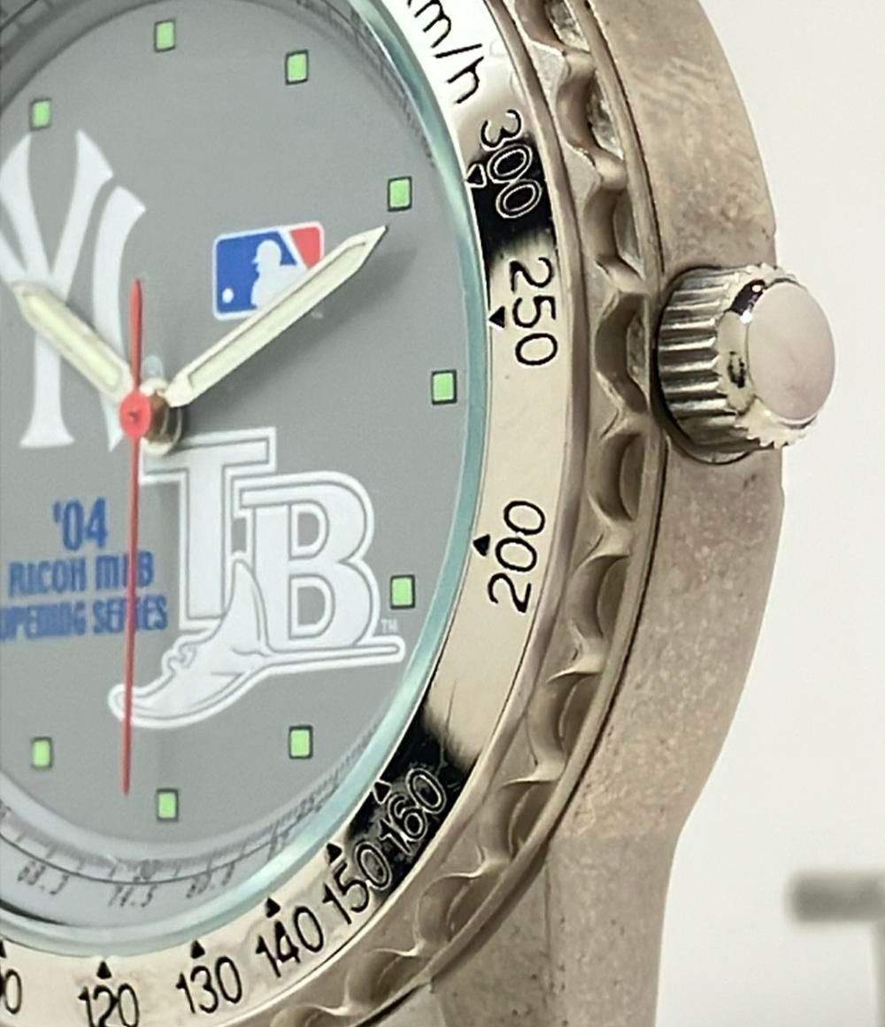 リコー 腕時計 2004年MLB開幕戦記念 クオーツ グレー メンズ RICOH