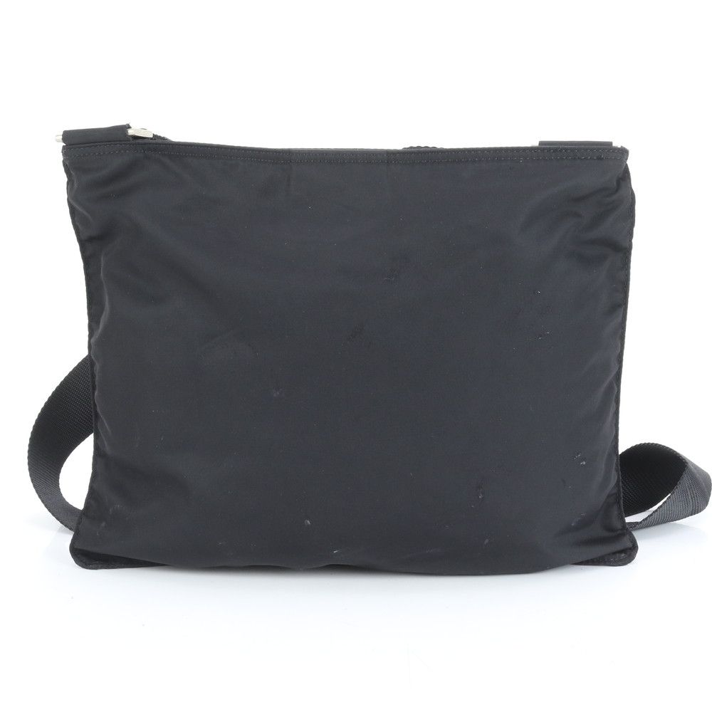 極美品 プラダ テスート ナイロン 三角ロゴ レザー ショルダーバッグ