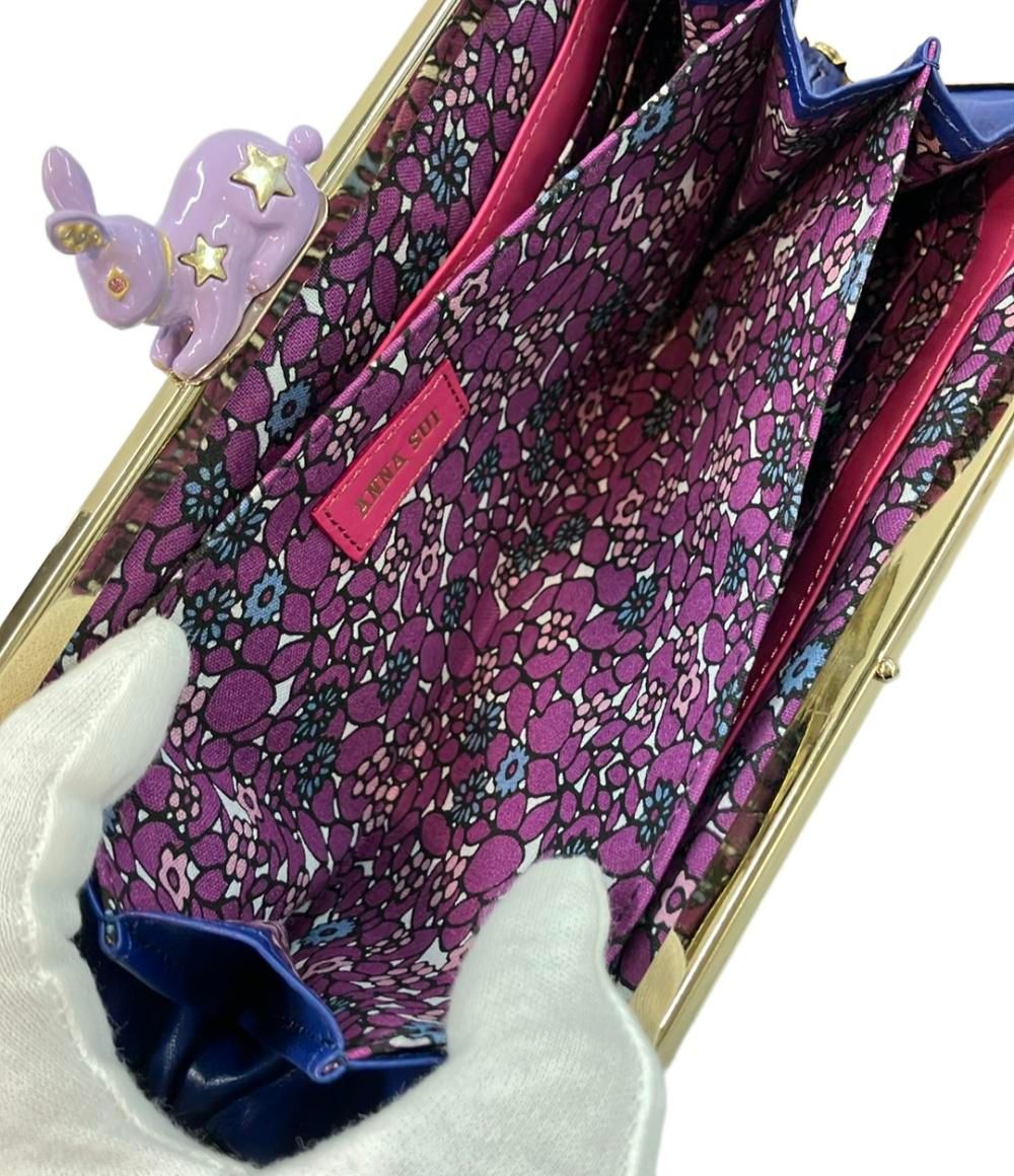 美品 アナスイ がま口 財布 ウサギ レディース ANNA SUI - メルカリ