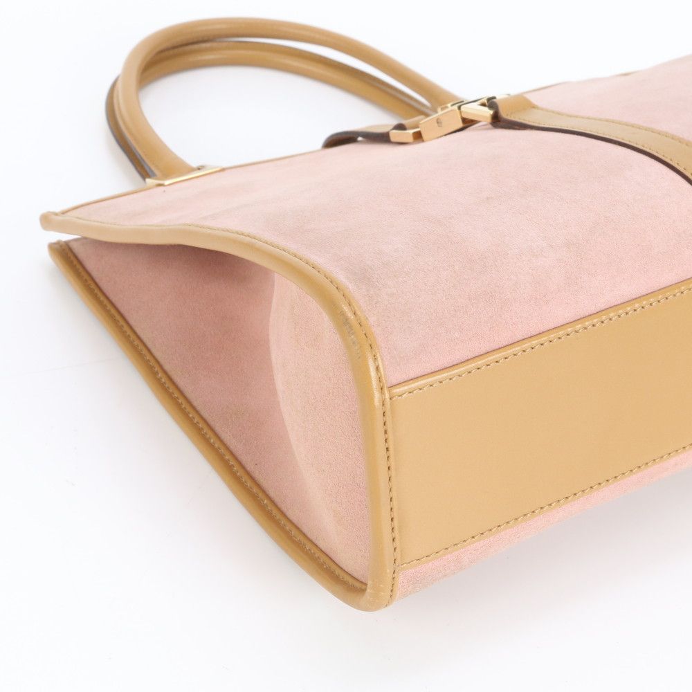 極美品 グッチ ジャッキー レザー ハンドバッグ トート シルバー 金具