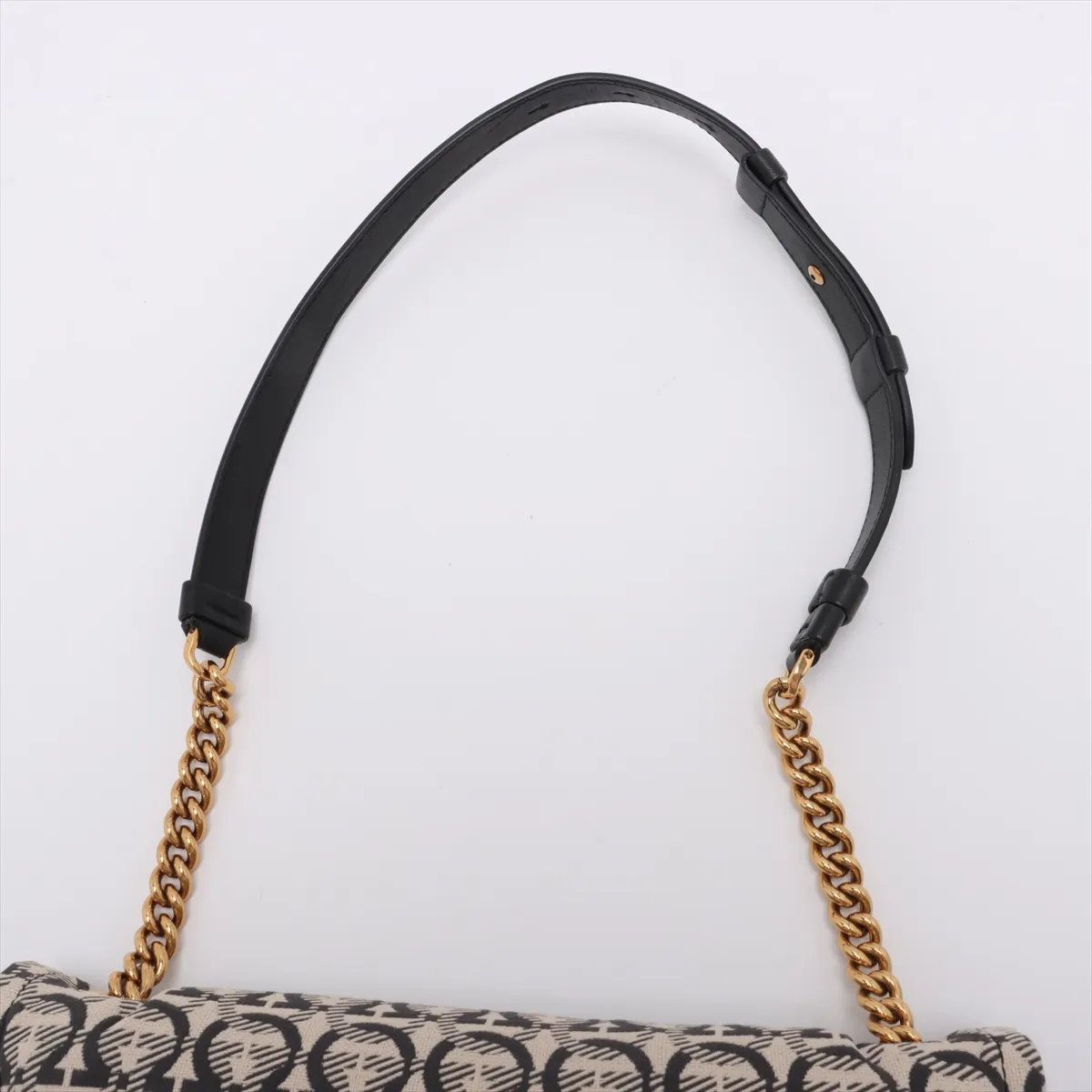 極美品 サルヴァトーレフェラガモ ガンチーニ チェーン ショルダー