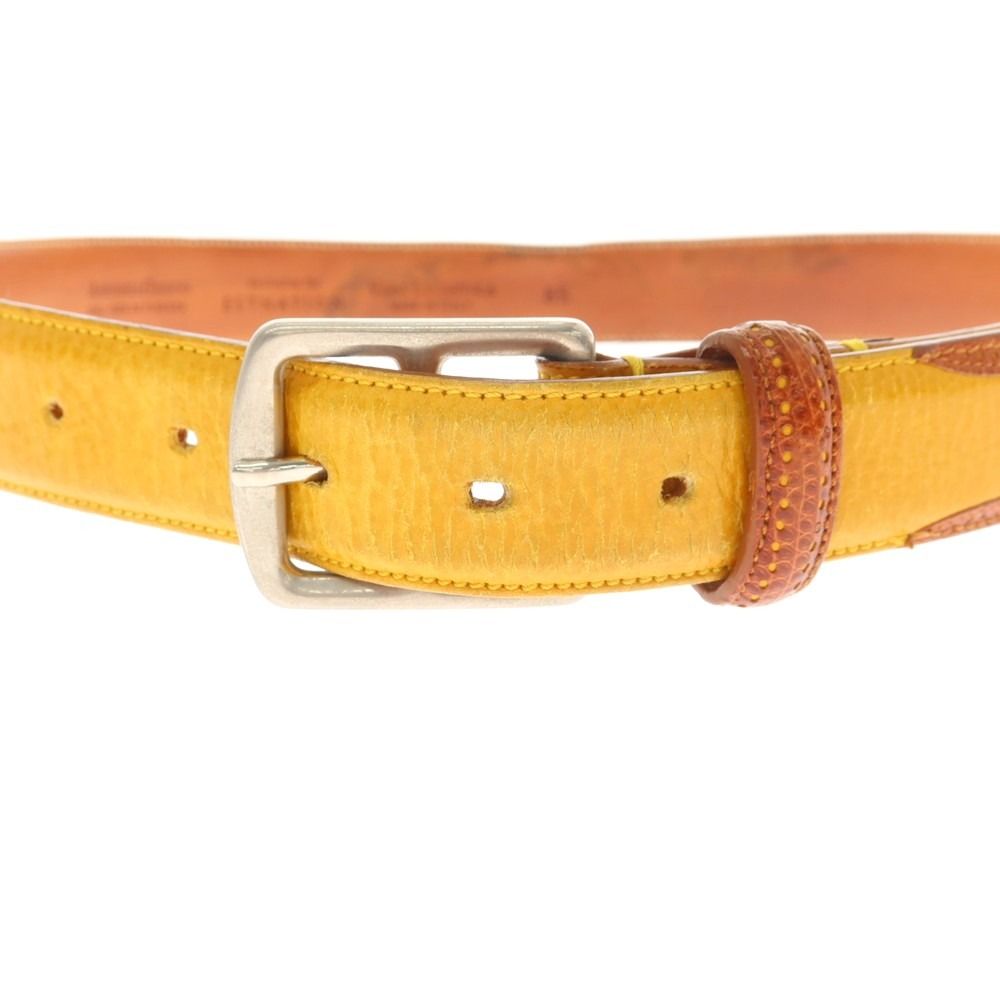 中古】アンドレアグレコ ANDREA GRECO ESTNATION別注 レザー ベルト