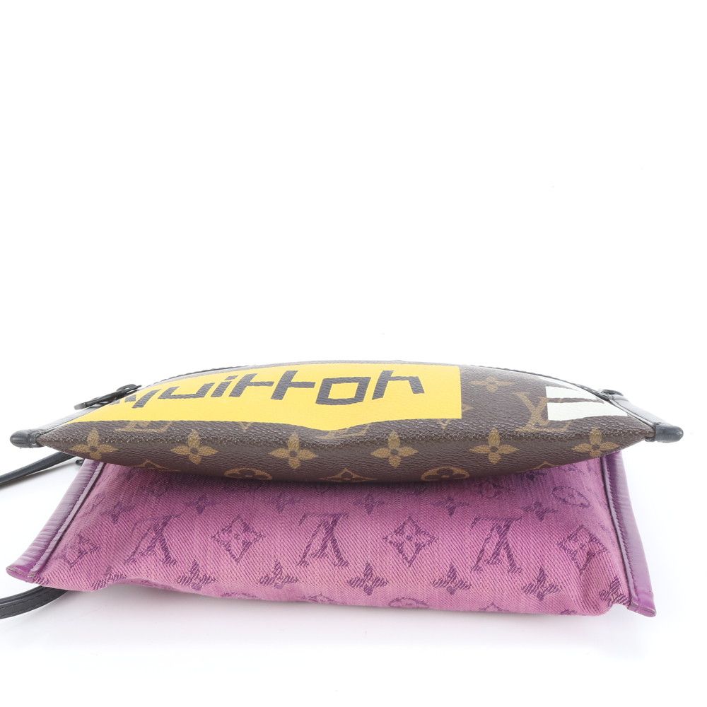 ルイヴィトン　M44641 ショルダーバッグ 極美品 ルイヴィトン モノグラム フラット メッセンジャー M44641