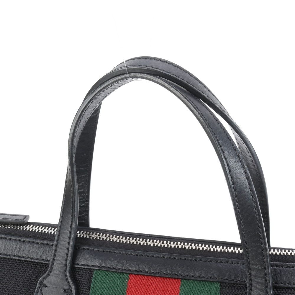 極美品 グッチ シェリー ライン 619751 レザー トート バッグ