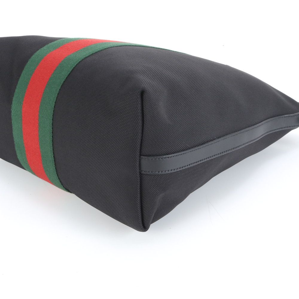 極美品 グッチ シェリー ライン 619751 レザー トート バッグ