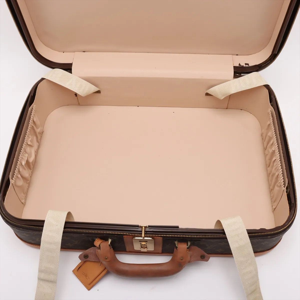 ルイヴィトン モノグラム ストラトス60 M23236 レザー トランク ハード