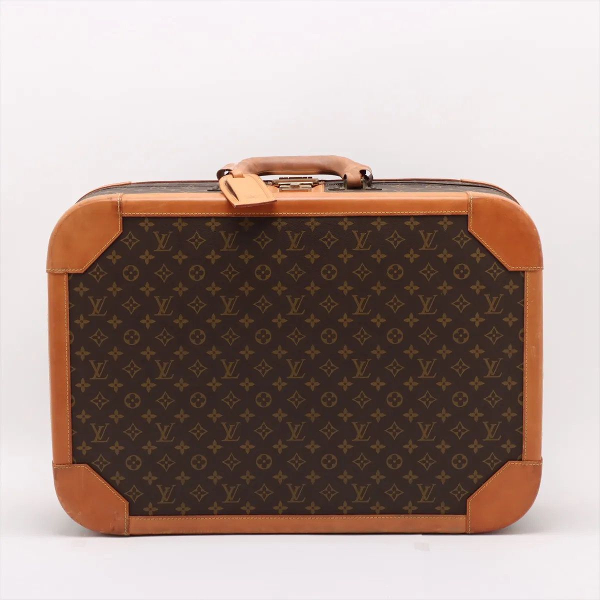 ルイヴィトン モノグラム ストラトス60 M23236 レザー トランク ハード