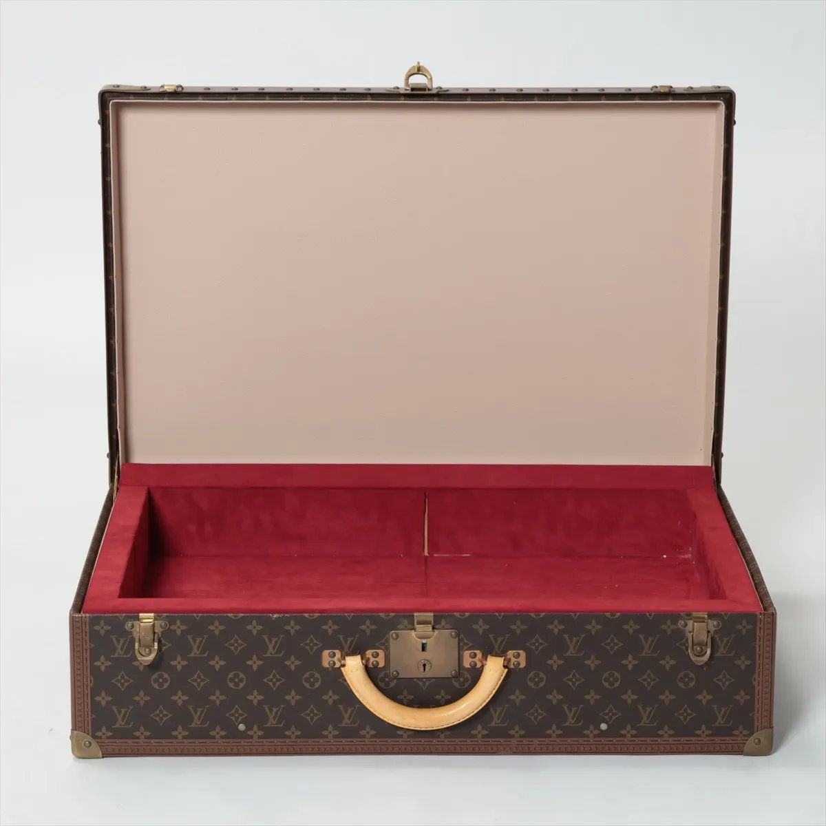 美品 ルイヴィトン モノグラム アルゼール75 M21225 トランク ハード