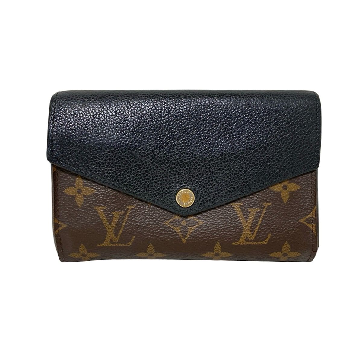 LOUIS VUITTON(ルイヴィトン) Wホック財布 モノグラム ポルトフォイユ