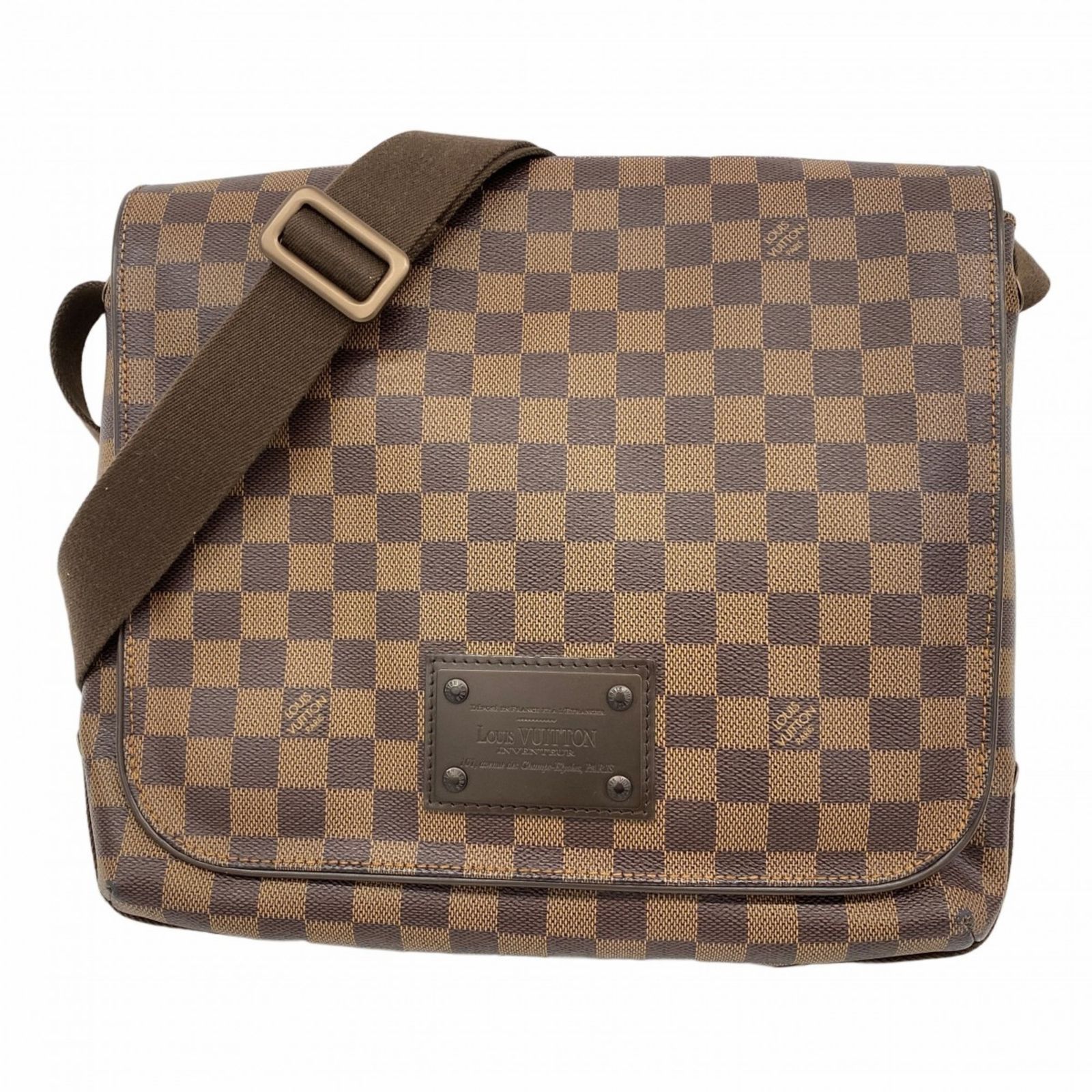 ルイヴィトン ダミエ エベヌ ブルックリン MM ショルダーバッグ ルイ・ヴィトン(Louis Vuitton) ルイ・ヴィトン ショルダーバッグ