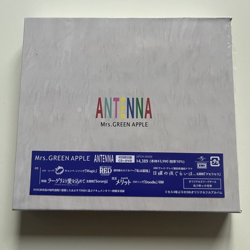 Mrs.GREEN APPLE ANTENNA 初回限定盤 CD+DVD - メルカリ