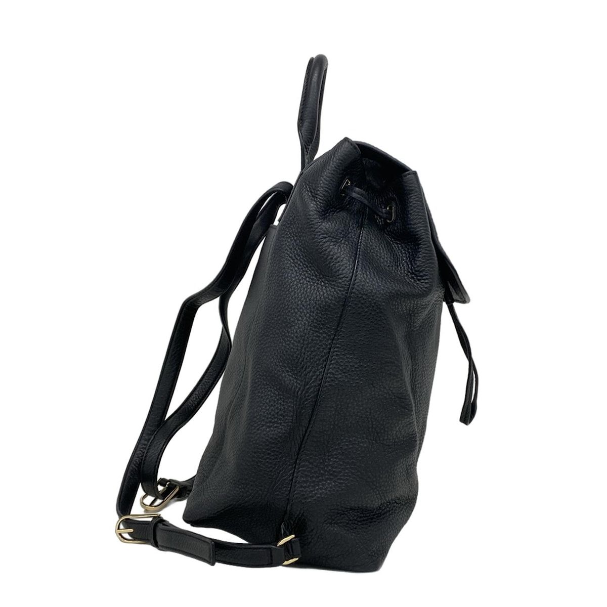 TORY BURCH(トリーバーチ) リュックサック - 10005634 黒×ゴールド