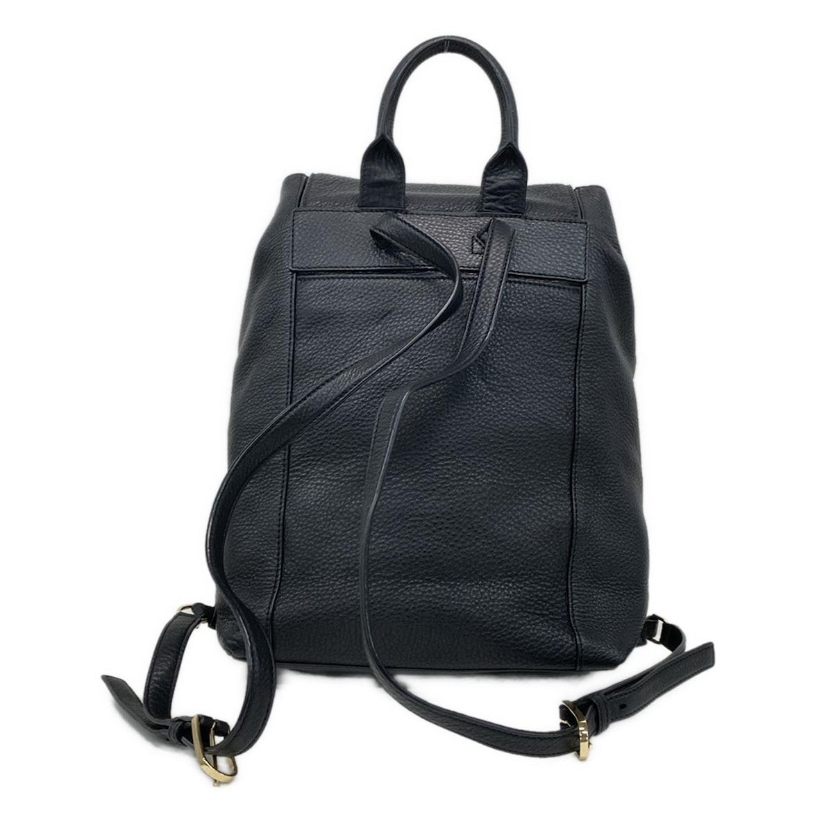 TORY BURCH(トリーバーチ) リュックサック - 10005634 黒×ゴールド