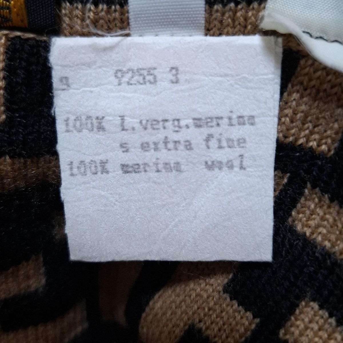 FENDI(フェンディ) スカート サイズ44(J) レディース - ベージュ×黒