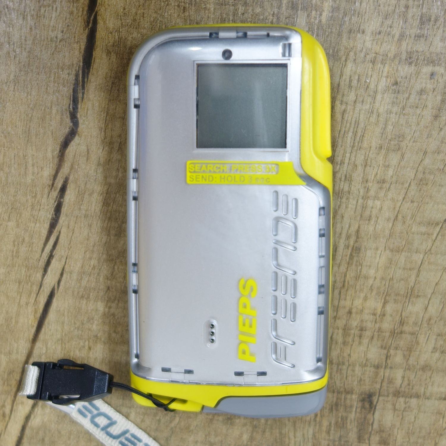 PIEPS FreeRide 雪崩ビーコン グレー/イエロー PIEPS FreeRide 雪崩ビーコン グレー/イエロー PIEPS FreeRide 雪崩