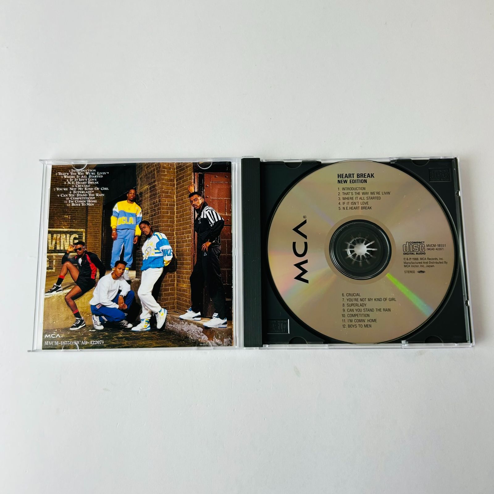 帯付美品] ニュー・エディション（NEW EDITION）ハート・ブレイク