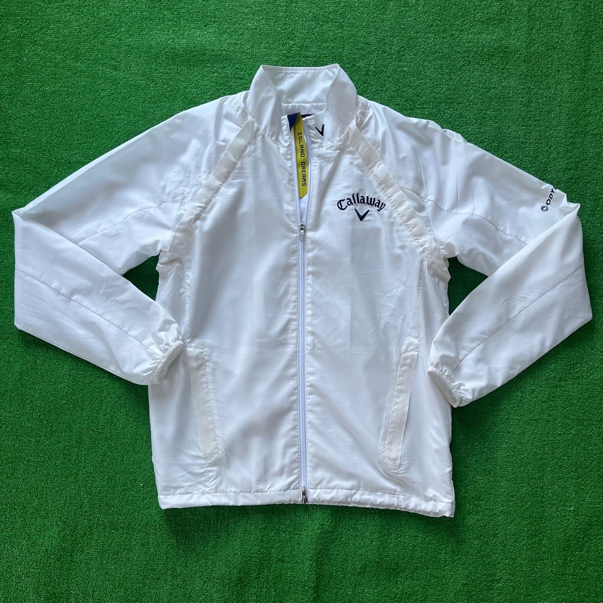 Callaway キャロウェイ ロゴ刺繍 長袖 ベスト 2WAY ナイロンジャケット