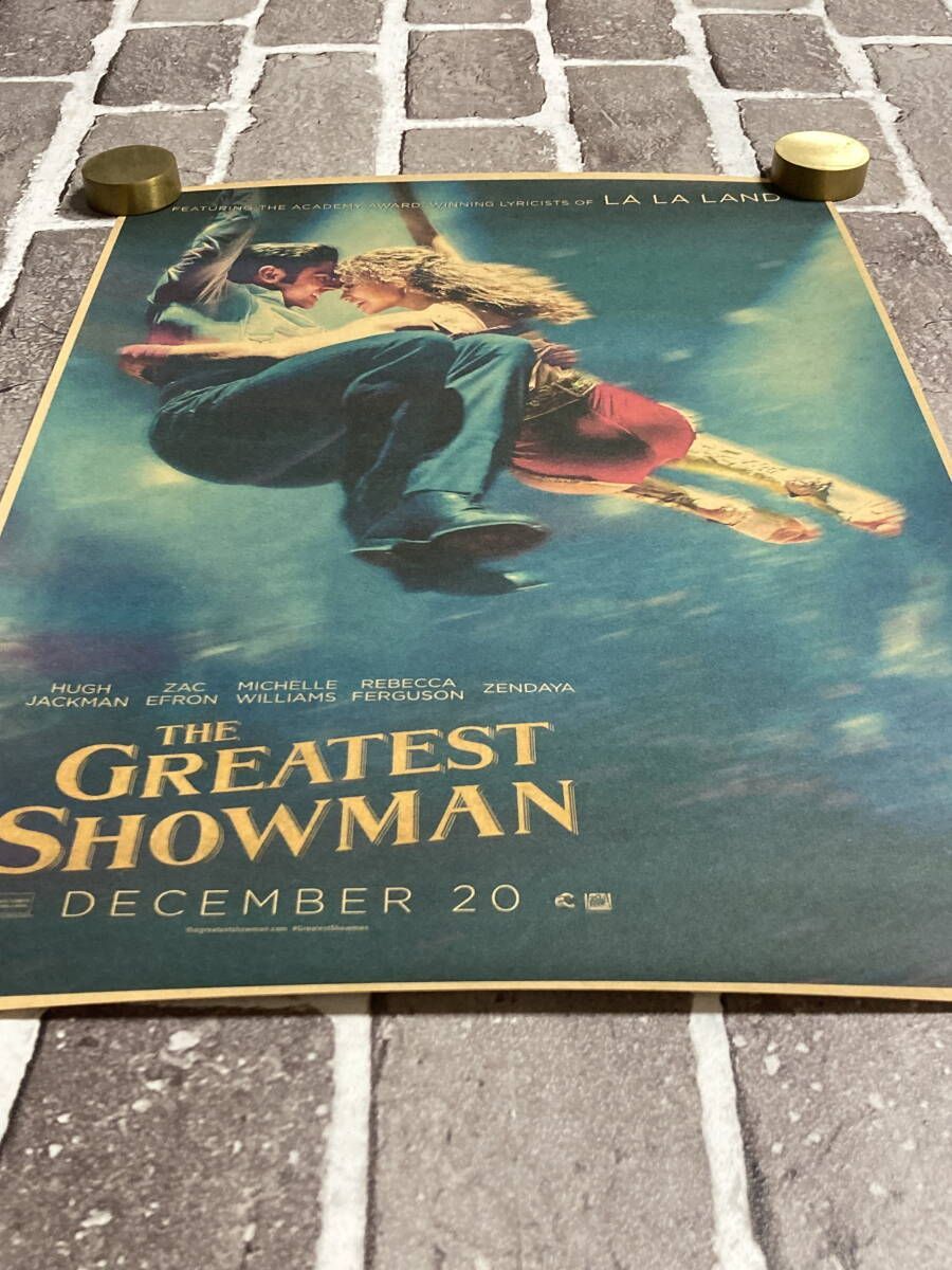 クラフト紙製 ポスター グレイテスト・ショーマン （ヒュー・ジャック