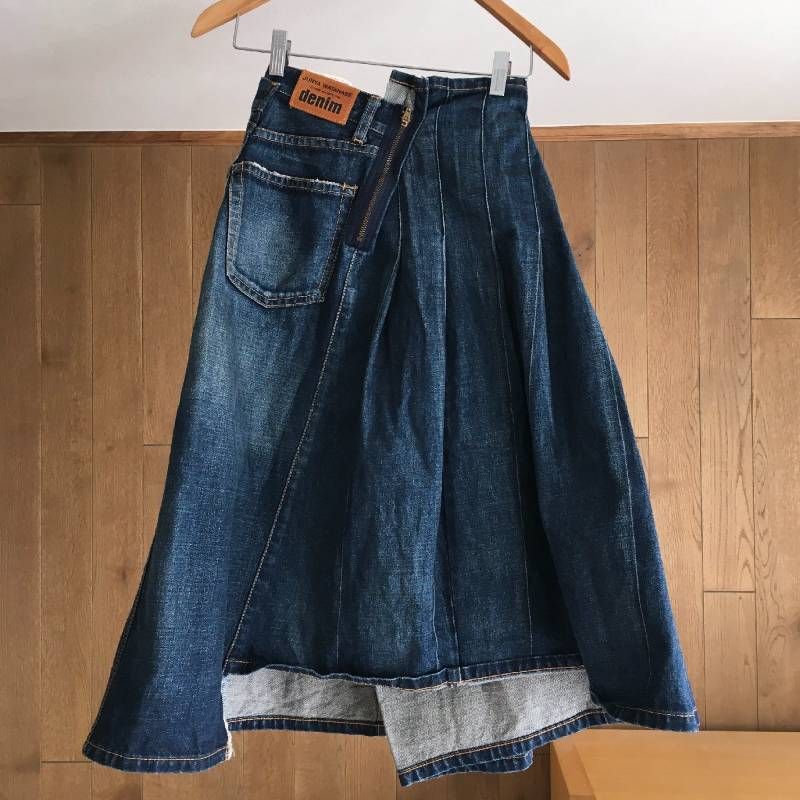 美品 ジュンヤワタナベ(JUNYA WATANABE) 再構築 切り替え デニム