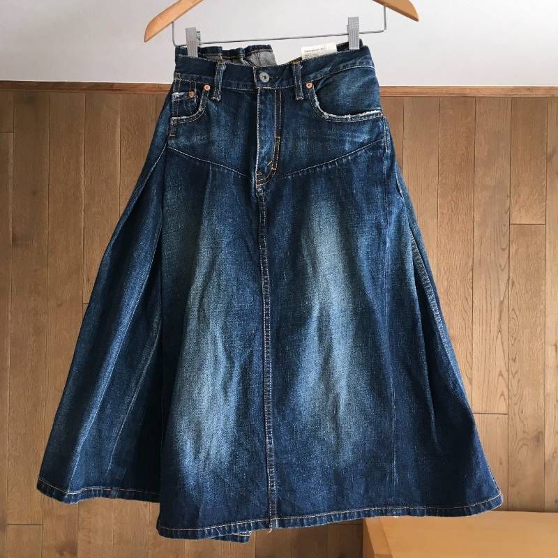 美品 ジュンヤワタナベ(JUNYA WATANABE) 再構築 切り替え デニム