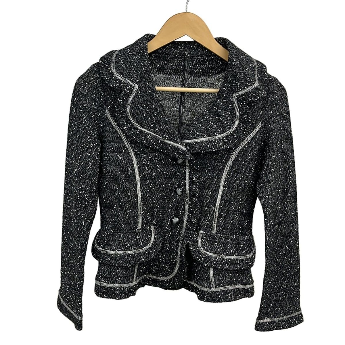 FRANCO FERRARO(フランコフェラーロ) ジャケット サイズ1美品 - 黒×白