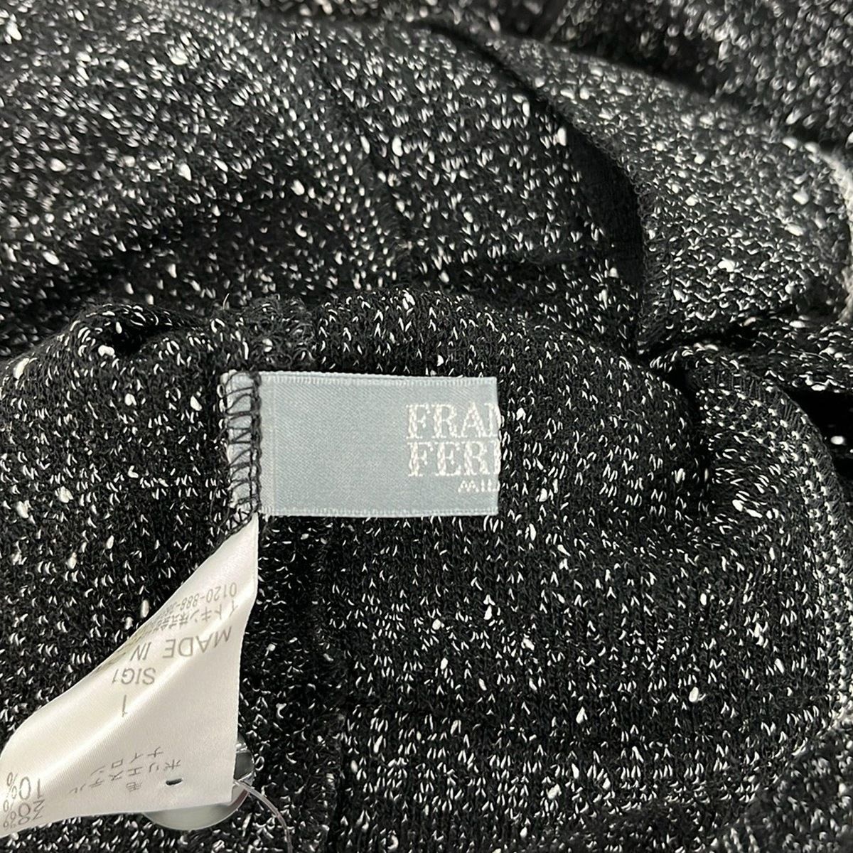 FRANCO FERRARO(フランコフェラーロ) ジャケット サイズ1美品 - 黒×白