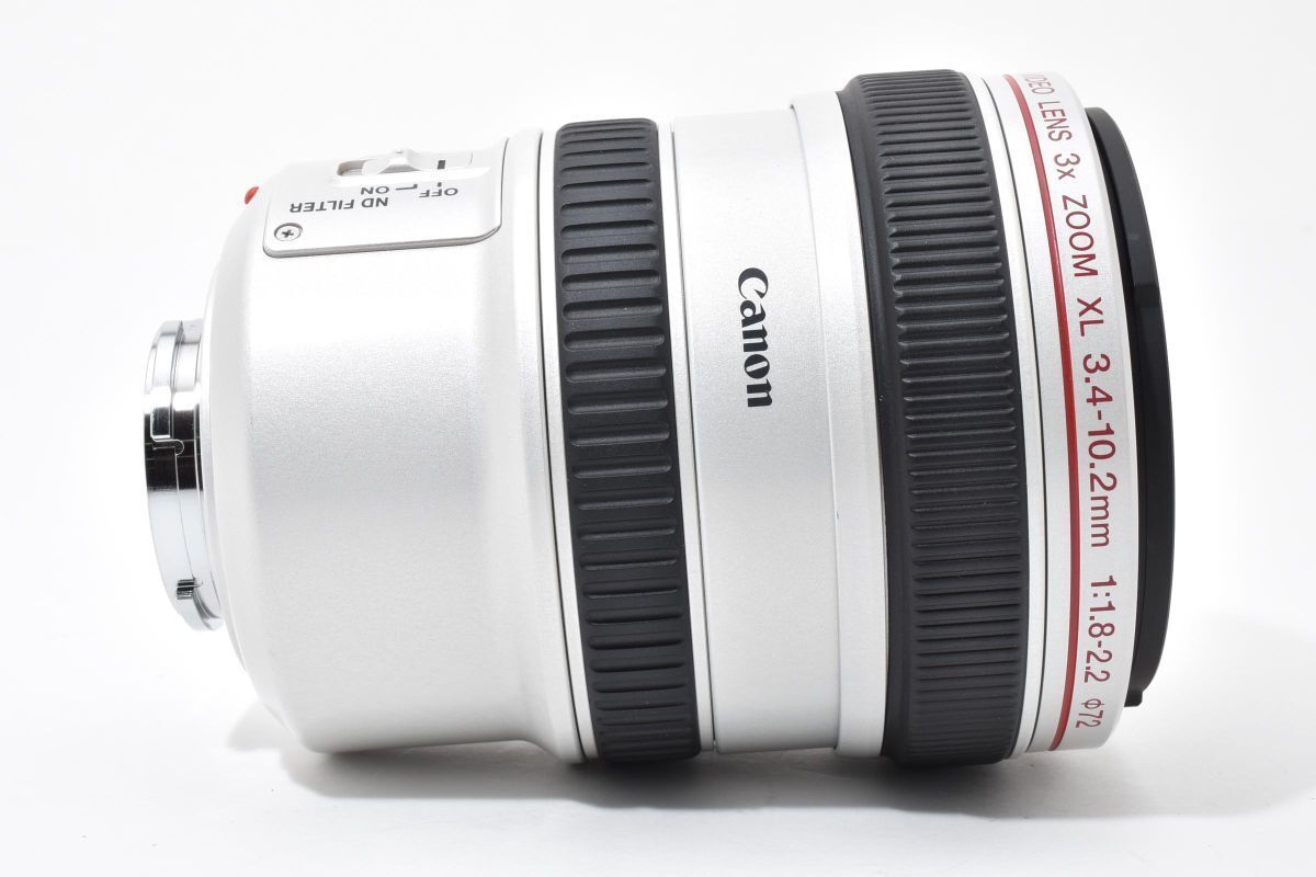 外観美品 Canon VIDEO LENS 3X ZOOM XL 3.4-10.2mm F1.8-2.2 ビデオ 