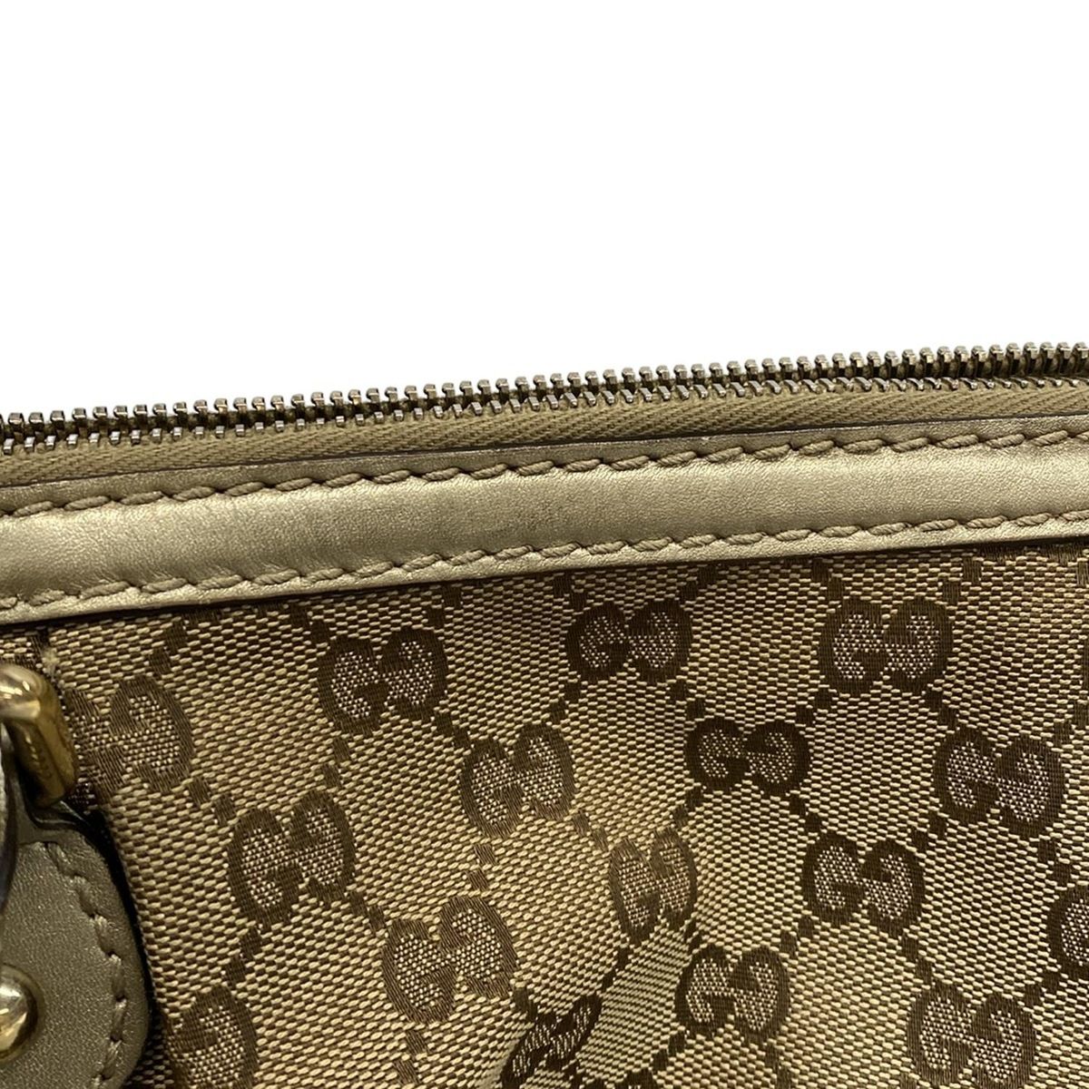 グッチ GUCCIダークブラウン ハンドバッグ　グッチシマ　スーキー　GG柄 楽天市場】【美品】 グッチ ハンドバッグ スーキー GGキャンバス