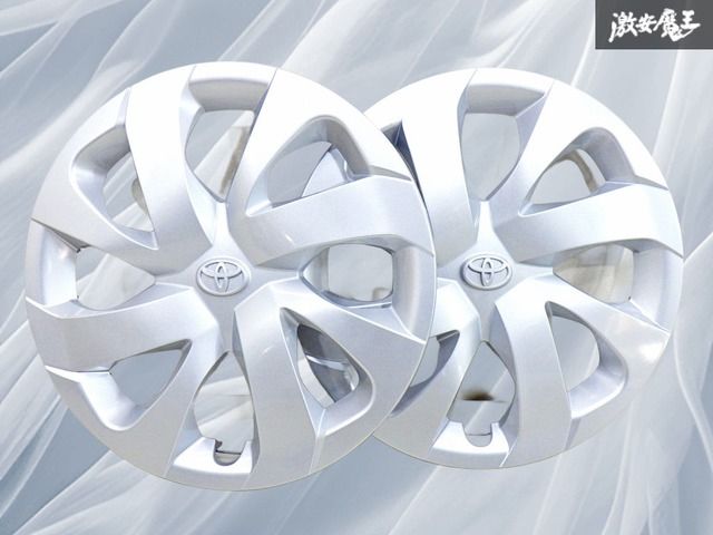 新車外し】トヨタ 純正 170系 シエンタ 15インチ ホイールキャップ 2枚