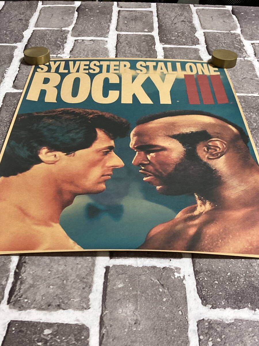 ロッキーⅢ USオリジナル映画ポスター ロッキーⅢ USオリジナル映画ポスター ロッキーⅢ USオリジナル映画