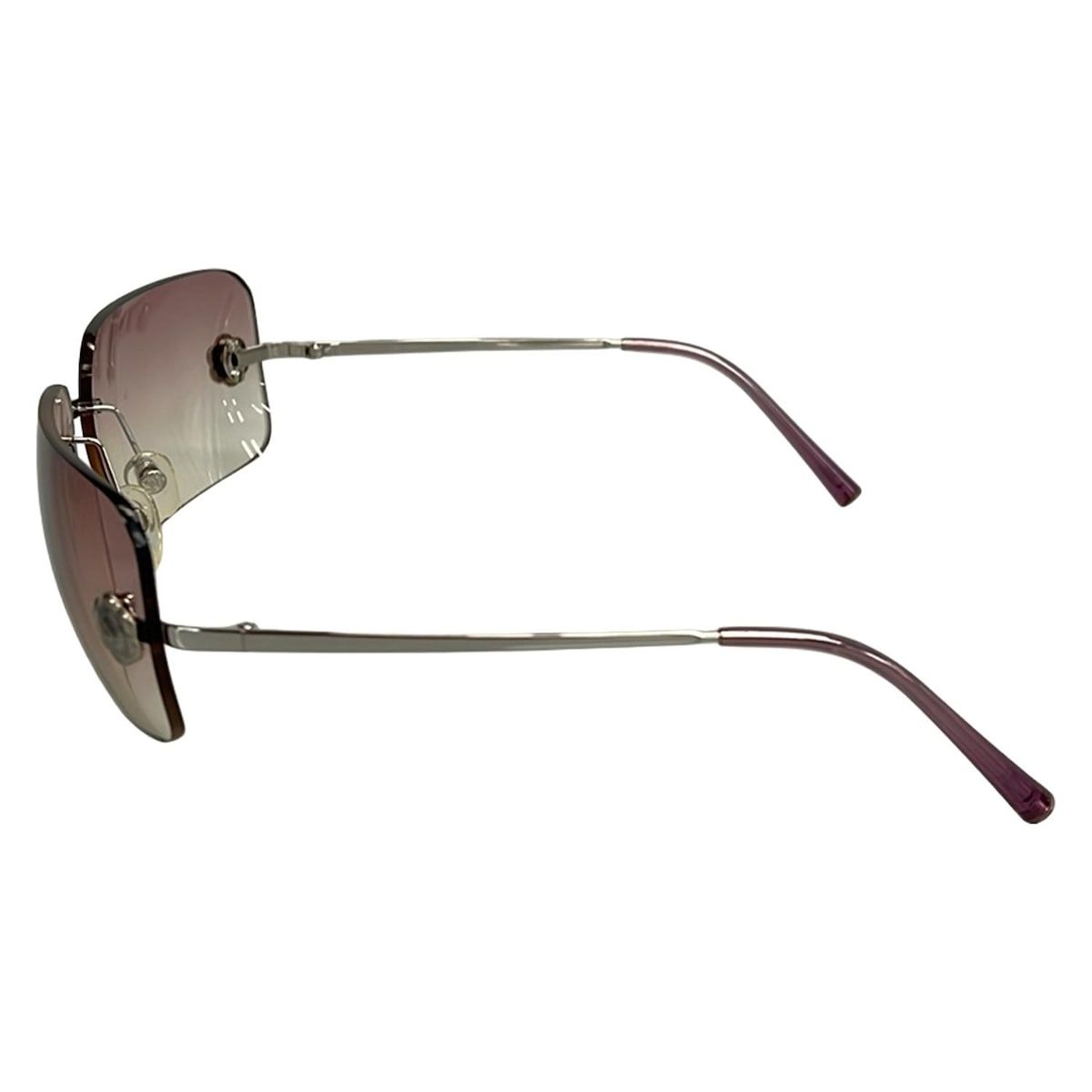 CHANEL(シャネル) サングラス美品 - 4085 シルバー×パープル カメリア
