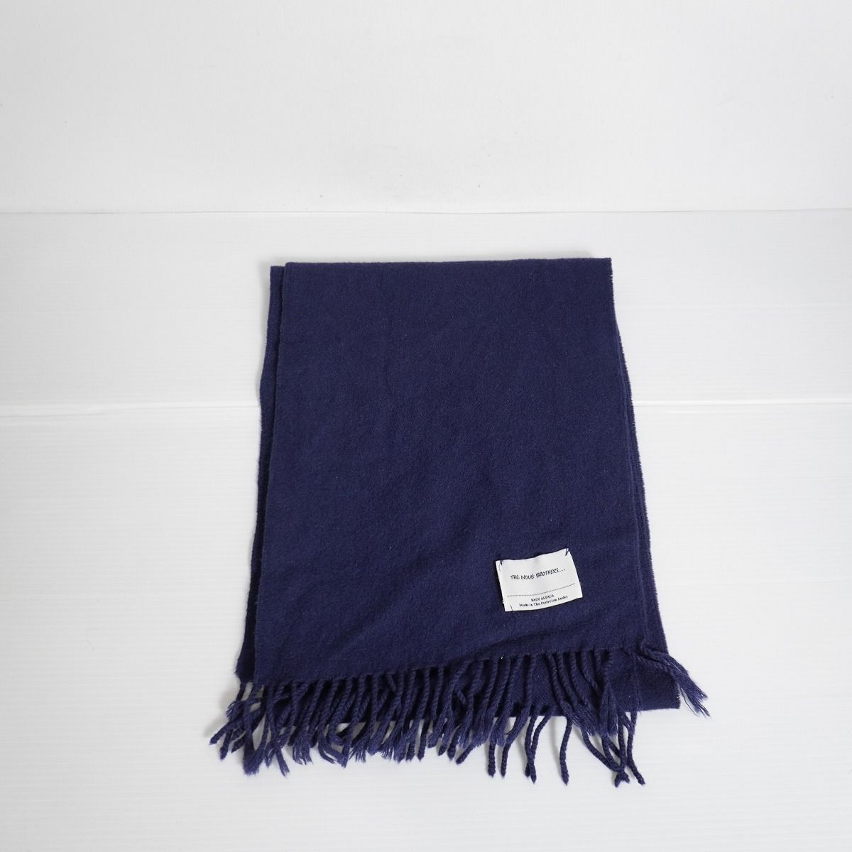 THE INOUE BROTHERS.ベイビーアルパカストール 美品 正規 THE INOUE BROTHERS ザ イノウエ ブラザーズ マフラー