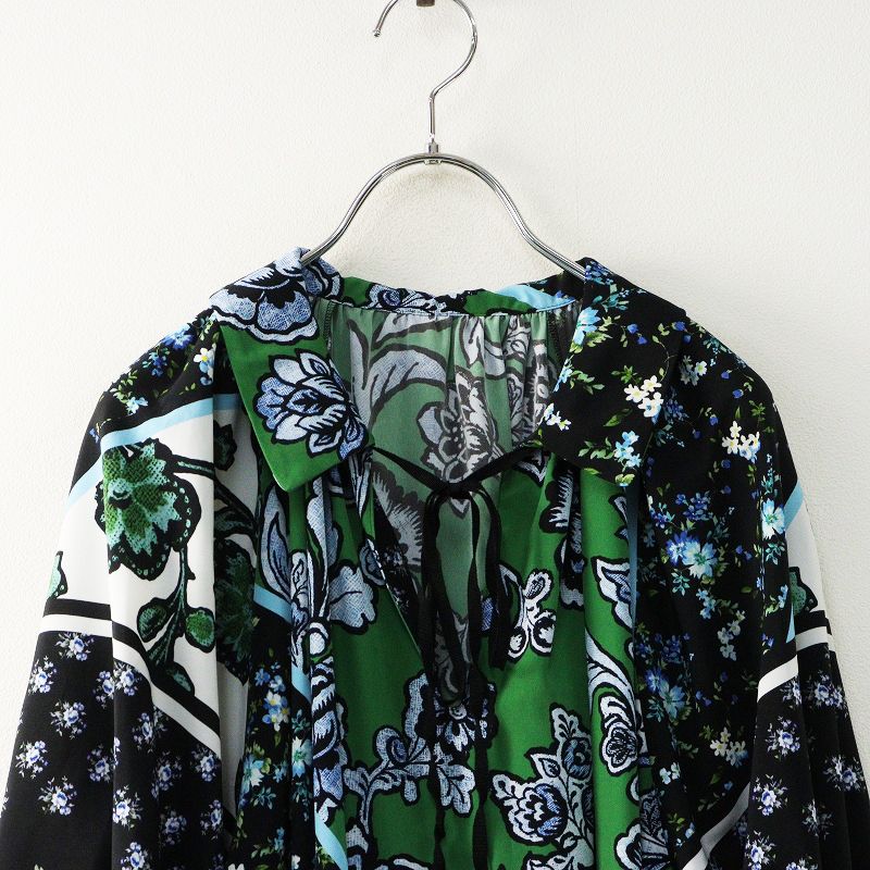 美品 2022SS ロイスクレヨン Lois CRAYON ボタニカルパネルスキッパー