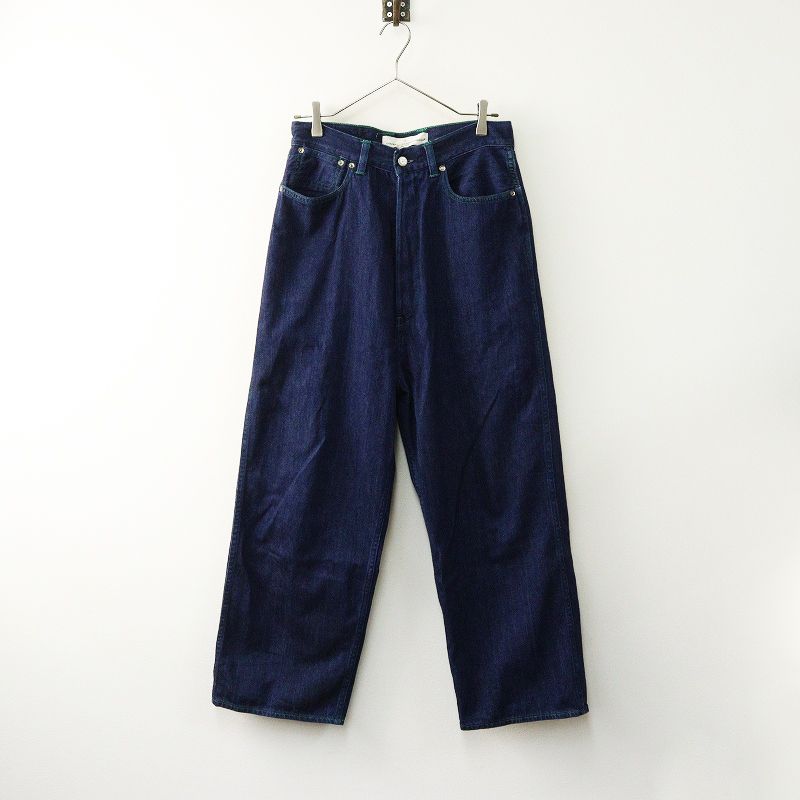 ゴールデングース GOLDEN GOOSE BREEZY WORK デニムサルエルワイドパンツ 28＼ブルー インディゴ ワーク メンズ【2400014750706】
