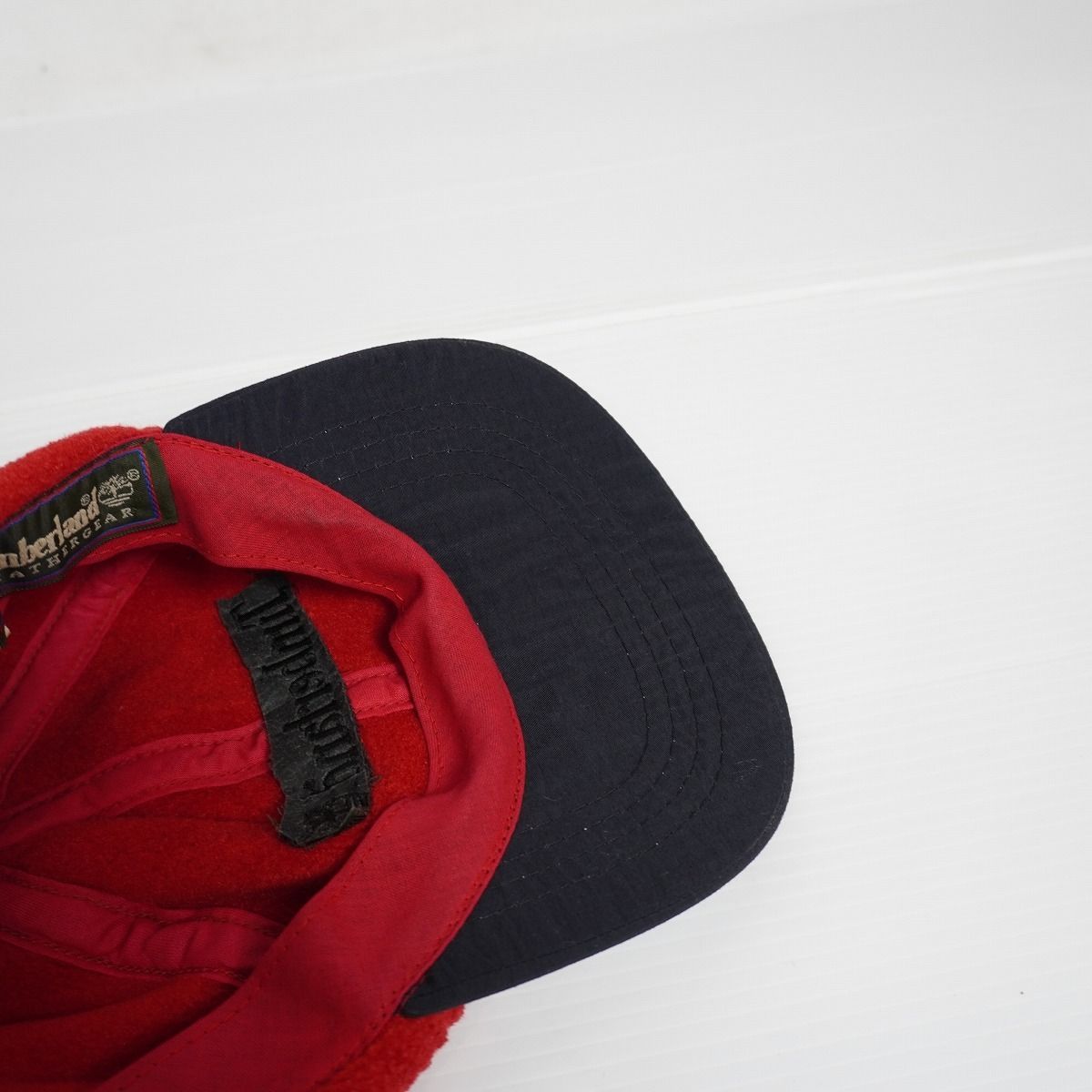 90s USA製　ティンバーランド　イヤーマフ付フリースキャップ　ポーラテック 90s USA製 ティンバーランド イヤーマフ付フリースキャップ ポーラテック