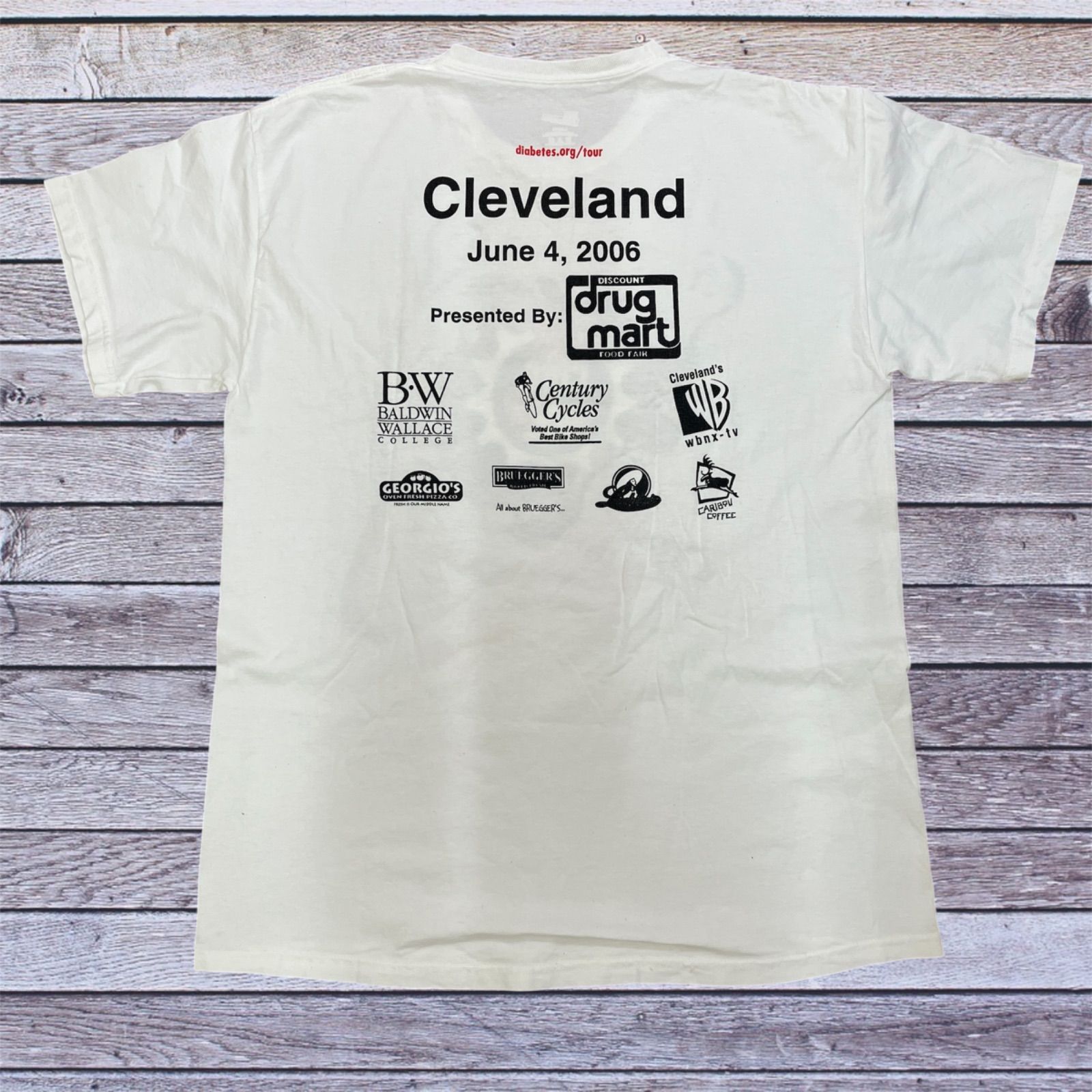 希少/ヴィンテージ】2006年 Tour de Cure ツアー・ド・キュア Tシャツ