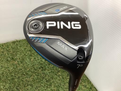 中古】 ピン G440 MAX 7W フェアウェイウッド FW PING TOUR 2.0 BLACK