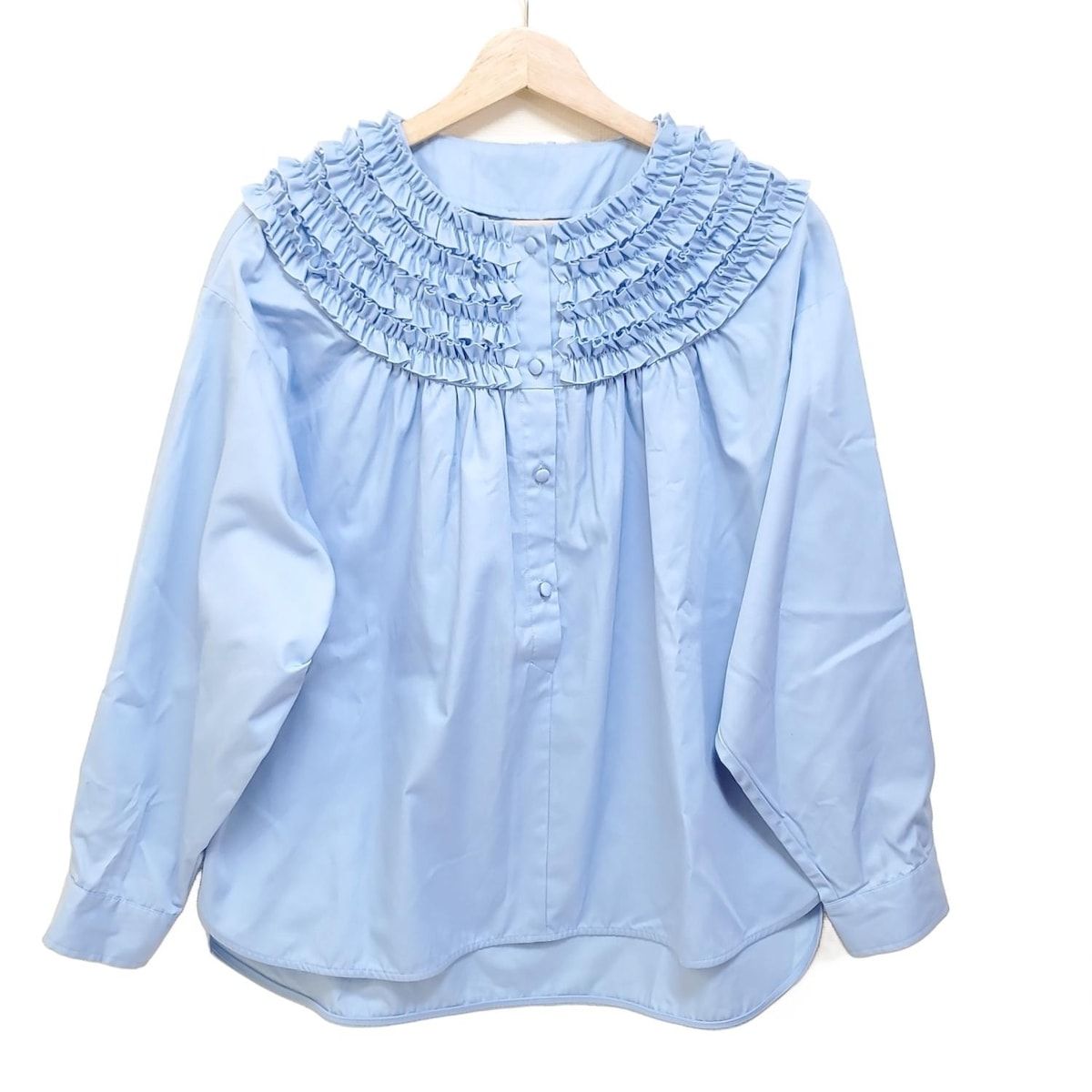 rosy Monster(ロージーモンスター) 七分袖シャツブラウス サイズF