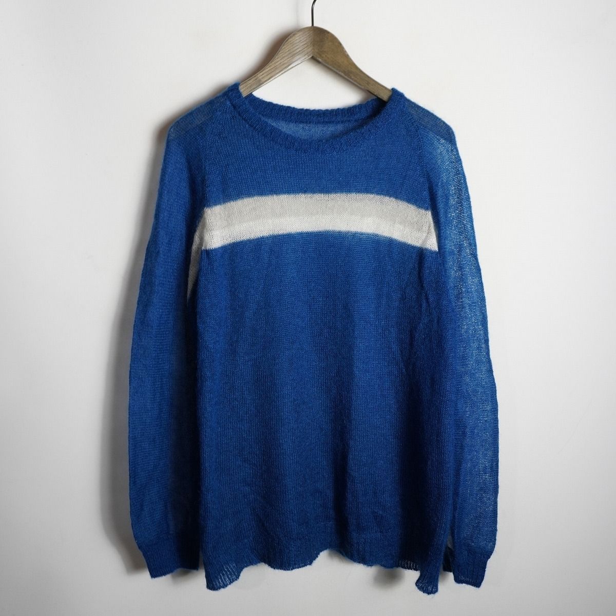 正規 URU × unused ウル アンユーズド CREW NECK KNIT ニット モヘア 