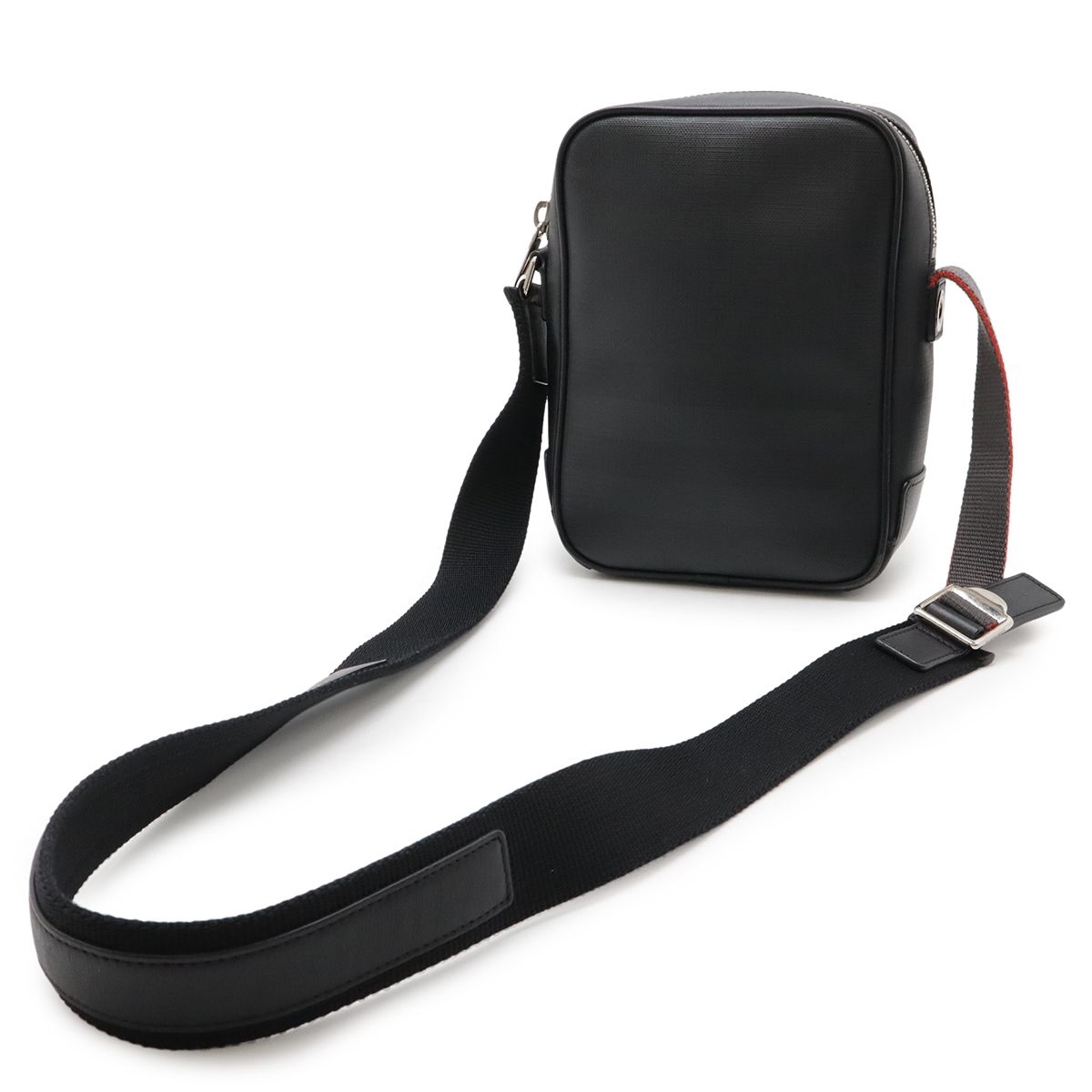 BURBERRY バーバリー チェック柄 ショルダーバッグ 斜め掛け PVC