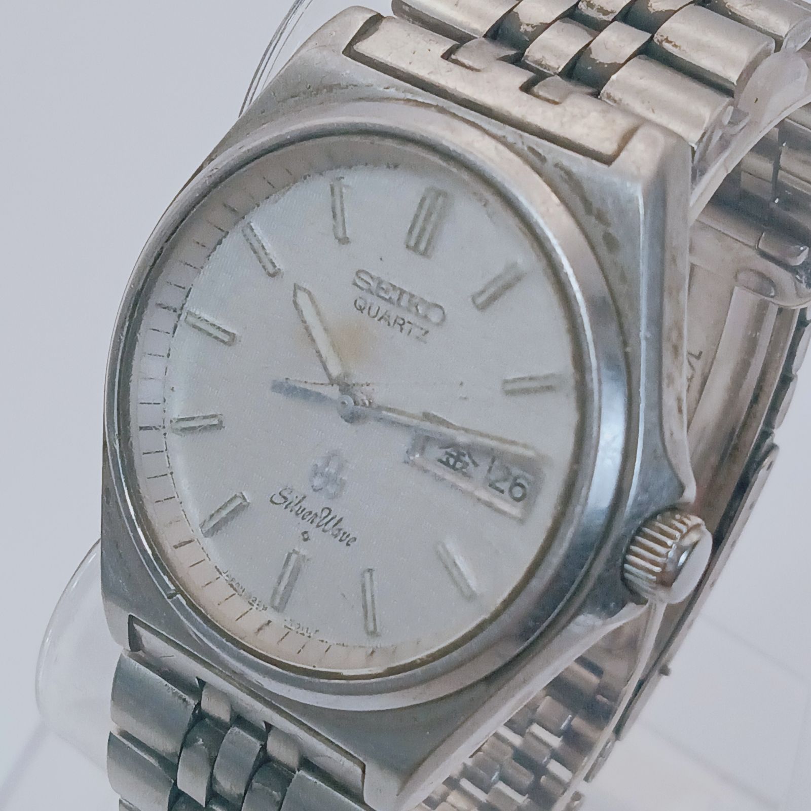 稼働 良品】1226-3 SEIKO Silver Wave セイコー シルバーウェーブ 8229